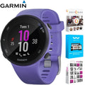 Heart 45S Fitness Daily (Refurbished) GPS Burn) Forerunner Running & Bundle Monitor (Iris) Suite Rate - Garmin (WEYV, Vibes, 010-N2156-01 Restored Wellness With Yoga Smartwatch
