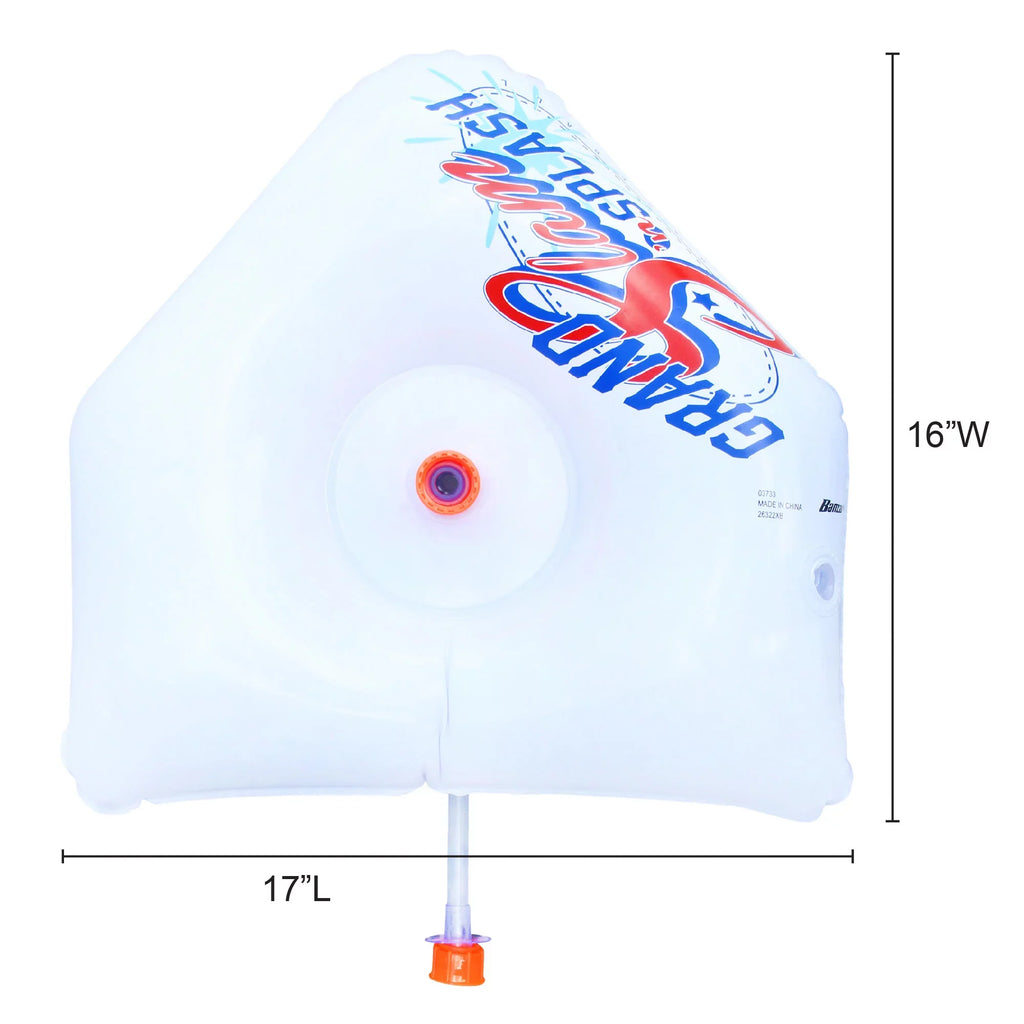 Includes , Bat Sprinkler - Plate Bases, Home Plastic & Tee 3 Game Water Slam Splash Batting Practice, Plastic Backyard & + Baseball Ages Kids Balls + Banzai Sports 2 & -