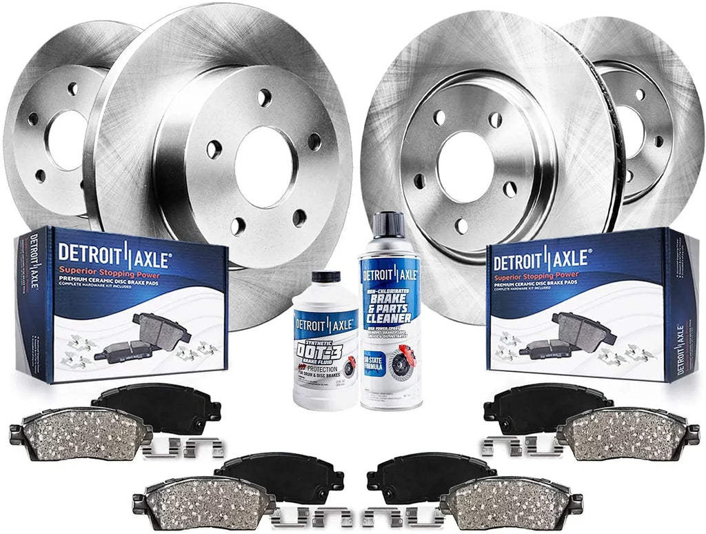 Disc Brake and 2012 Rear 2007-2013 - Axle 2013 2011 Pads for Brake 2007 Nissan Detroit Kit Front 2009 Ceramic Brakes 11.46" Altima Rotor inch inch Replacement: Rotor 2008 11.65" Rotors 2010