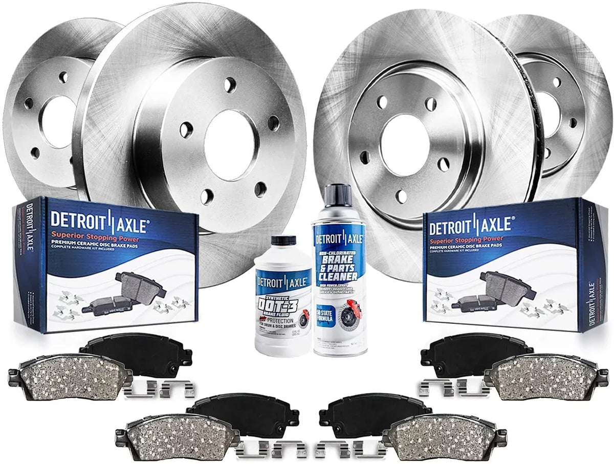 Disc Brake and 2012 Rear 2007-2013 - Axle 2013 2011 Pads for Brake 2007 Nissan Detroit Kit Front 2009 Ceramic Brakes 11.46" Altima Rotor inch inch Replacement: Rotor 2008 11.65" Rotors 2010