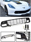 Online Style | Carbon (with Chevrolet Flash Cover Models Painted Z06 Bracket) All Store Bumper for C7 Grille 2014-2019 Front Camera Factory Front Extreme Metallic Lower Replacement GM Corvette