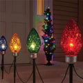 Celebrations Lights in. Faceted 13 Multi Incandescent Decor C9 Pathway Bulb
