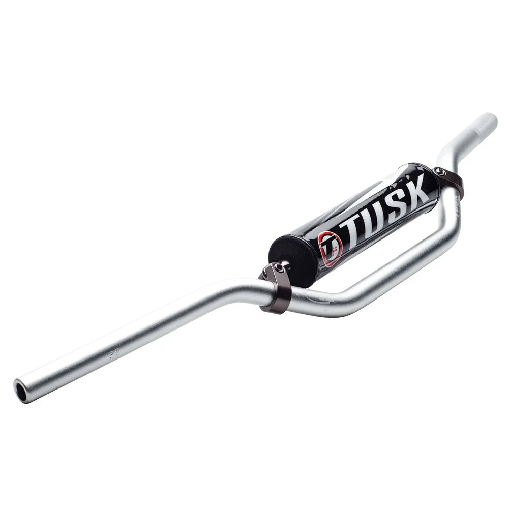 Mini LX2 Tusk T-10 Bend Silver for RM 1997-2000 Handlebar Aluminum 7/8" LEM
