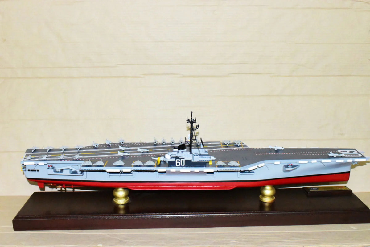 Model,Mahogany,Forrestal Model,Navy,Scale Carrier USS Class CV-60 Saratoga Aircraft