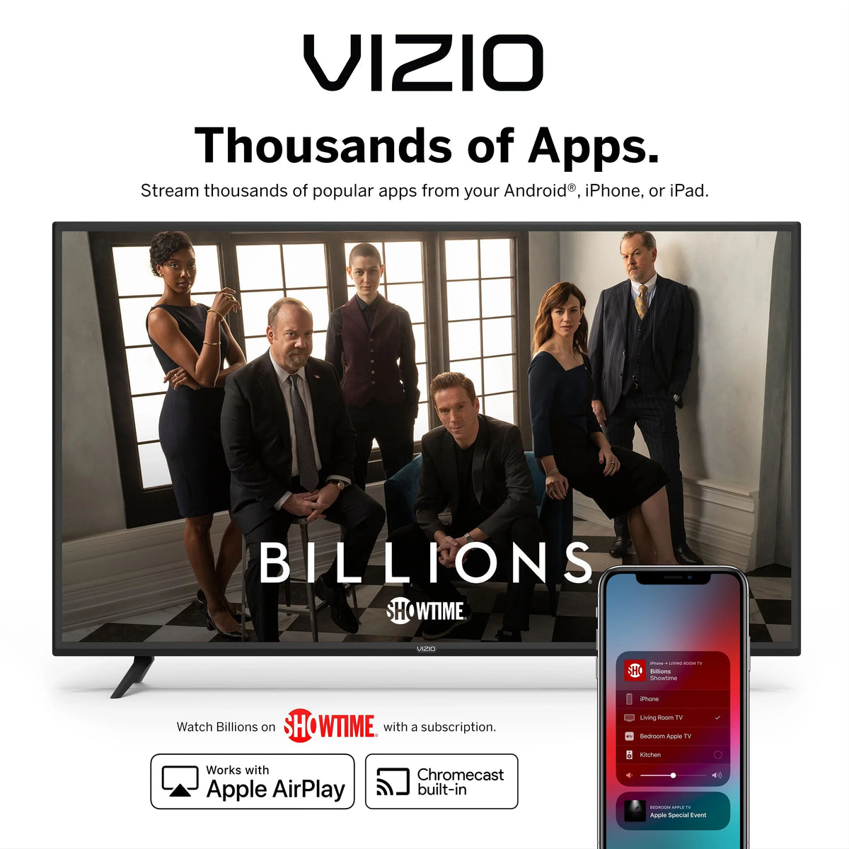 TV Class 32" D32f-G1 VIZIO D-Series FHD Smart