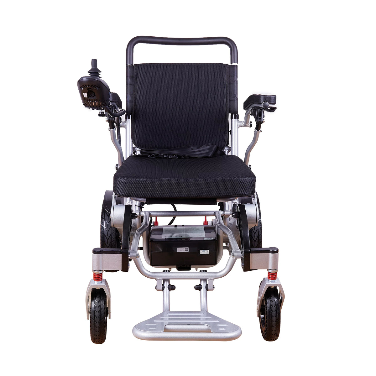 Alton Foldable Electric Wheelchairs Mobility 360lbs - Power miles - 500W SILVER 20 - Exclusive - Lightweight and