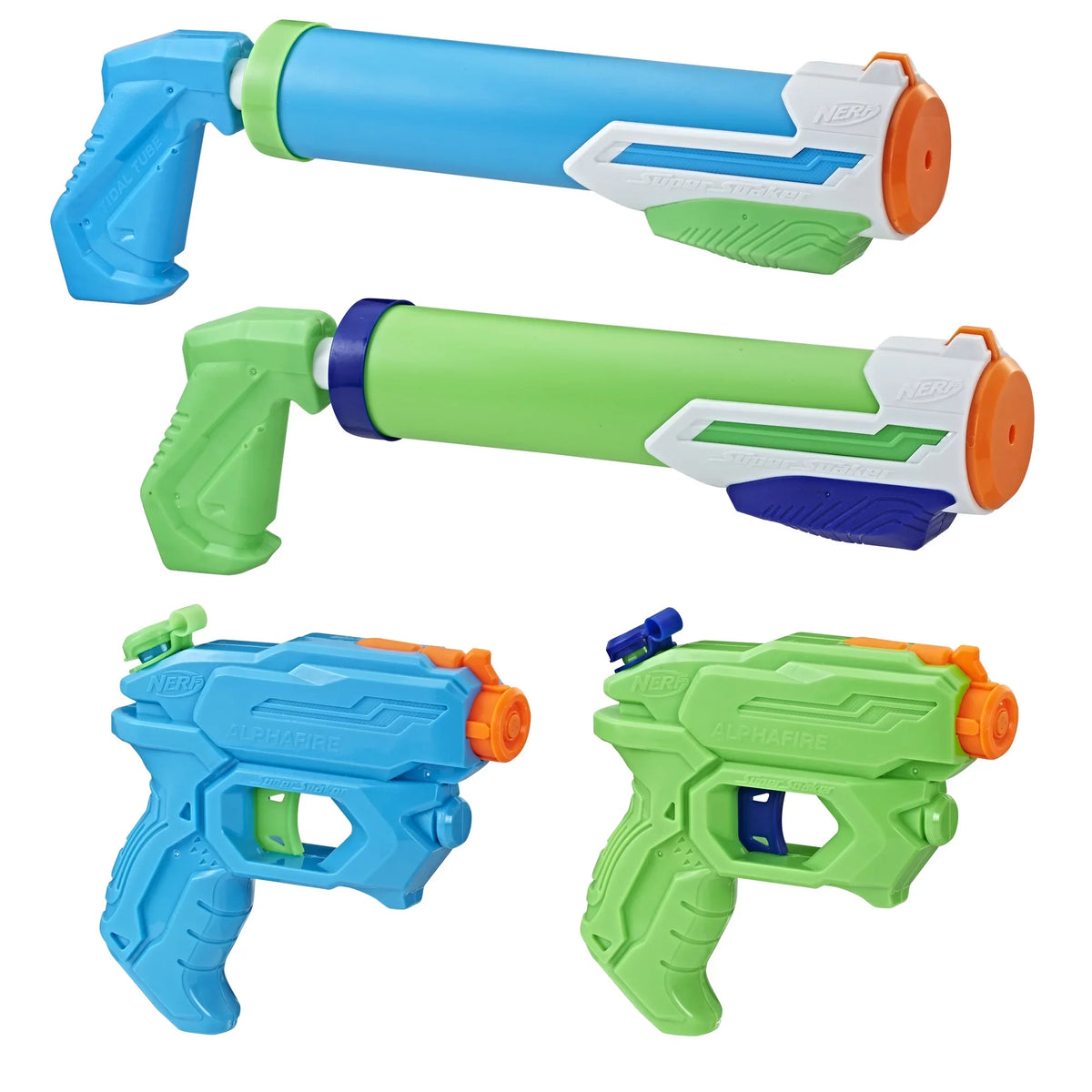 Water Up and 4-Pack, 6 Blaster Super Floodtastic Soaker Ages