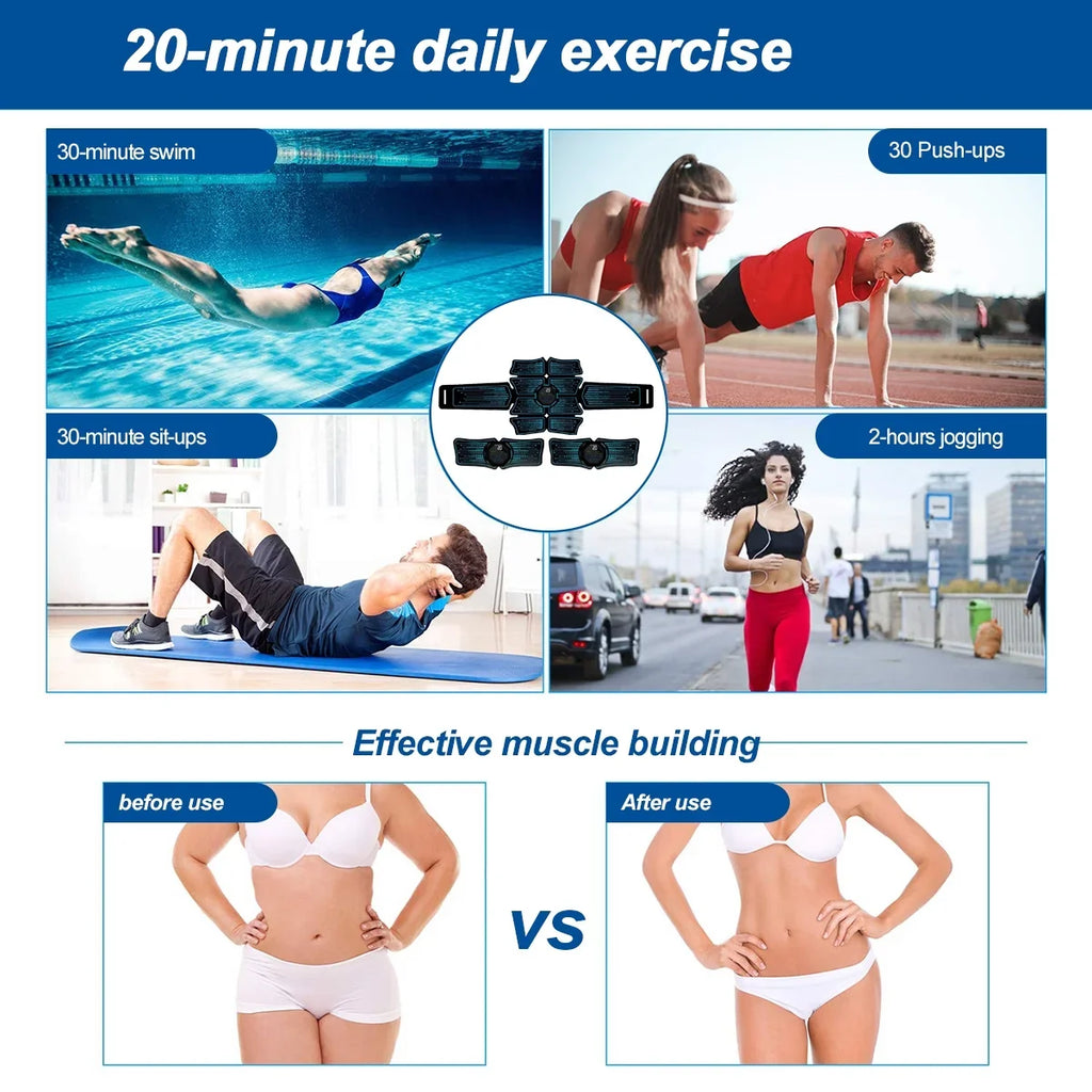 Equipment, Trainer, Kepeak Sport ABS ABS Belt Workout Abdominal Exercise Toning