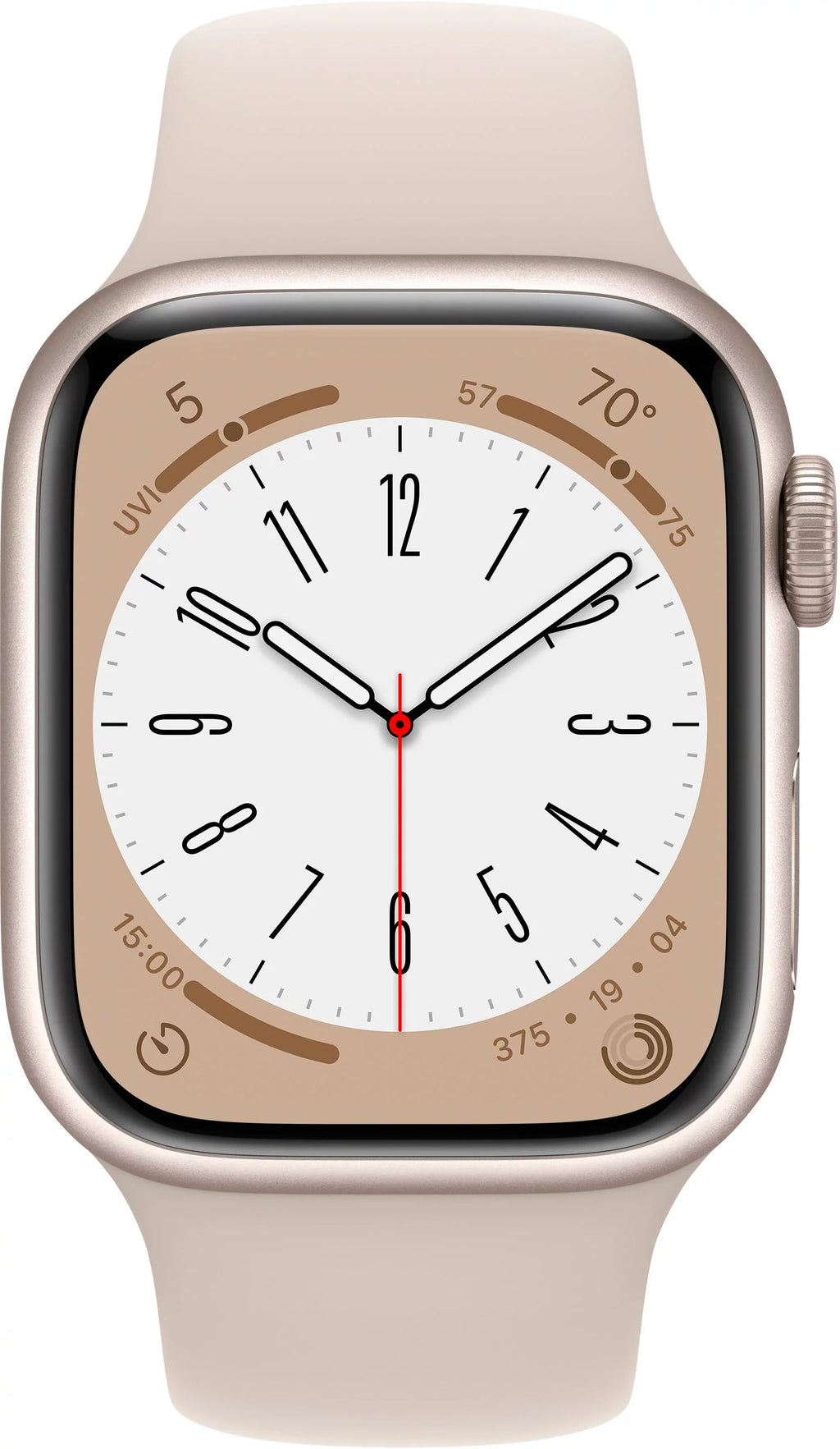 Watch Cell Series 41mm MNUX3LL/A Restored Gen Aluminum Band Apple Starlight 8 (Refurbished) Starlight 8 Sport