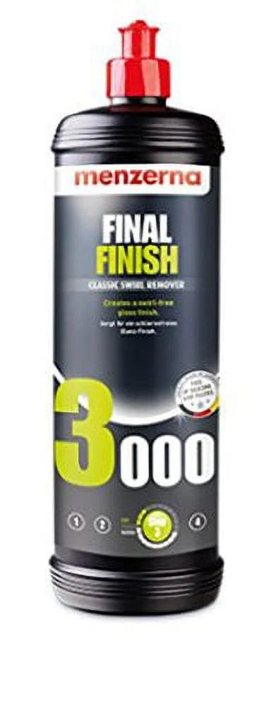 3000, and Medium Super 400 Menzerna Kit 2500, Heavy Compound Polishing