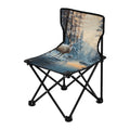 Deer Portable Camping Small Kids with for Chair Winter Forest Chair Outdoor Beach Folding Chair Chair Lawn in Carry Fishing Bag