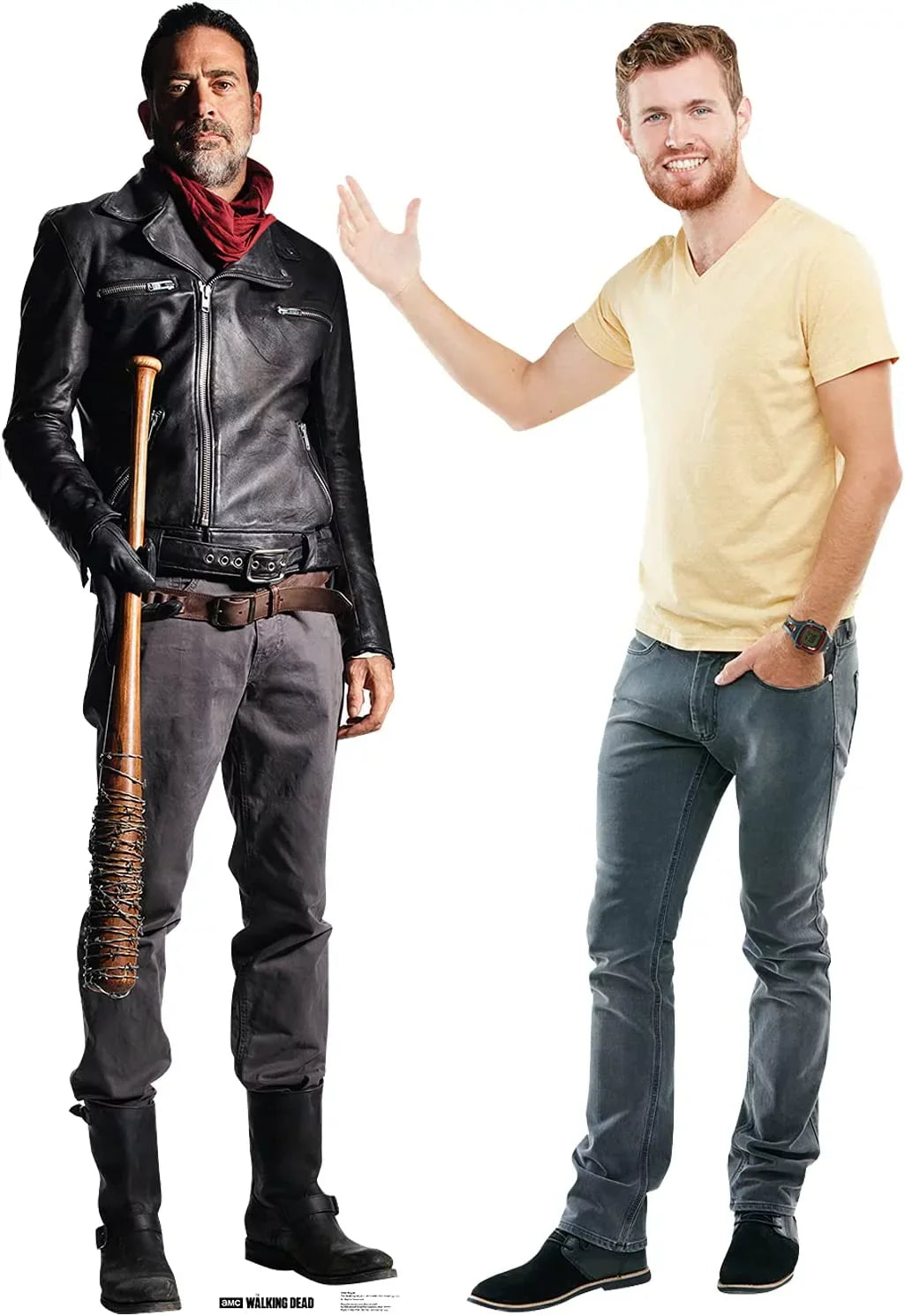 Dead The 74 x 23 Negan in. Standup Cardboard - Walking