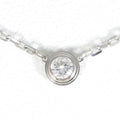 Total K18WG Pre-Owned Similar weight Approx. Diamond 41cm SM approx. Necklace Cartier 3.0g D'Amour (Good)