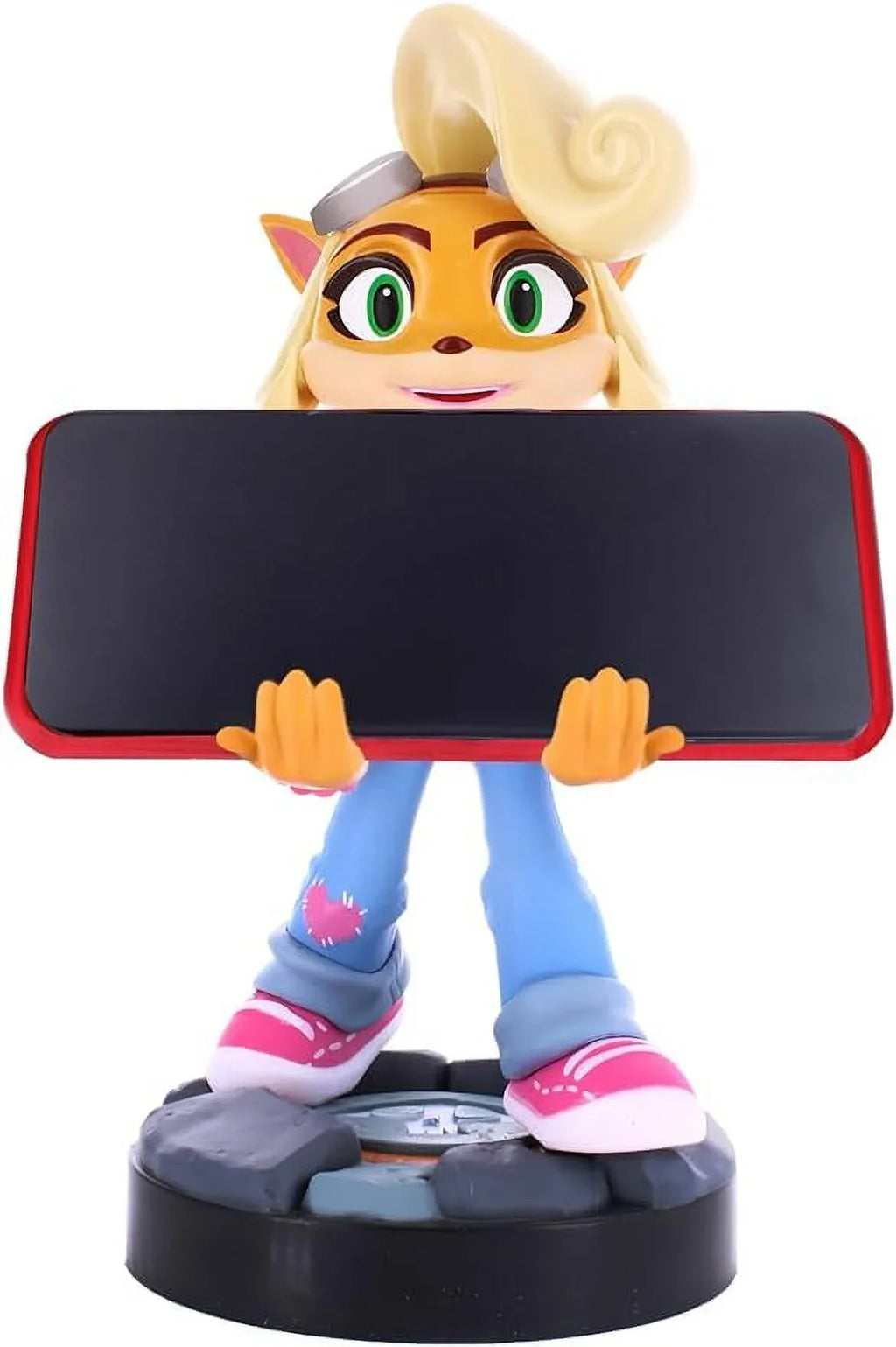 & Exquisite Stand, Phone Gaming: - Crash Mobile Cable 4: Licensed Bandicoot Original Figure Controller Coco Guys, Gaming Holder, Device