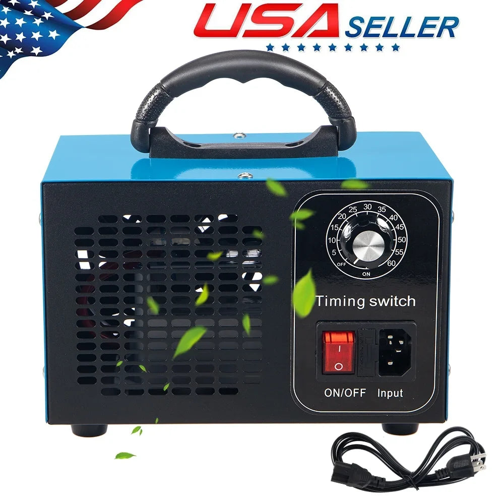 Glossy Steel Smoke, 41dB Kydely Powerful Ozone Room Ozone with Dust - Pollutants Finish & Eliminate Machine