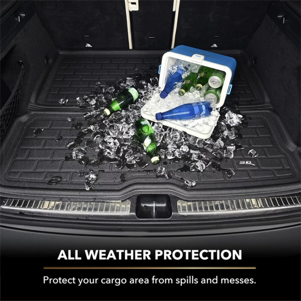 HIGHLANDER MAXpider 3D with TOYOTA 2008-2013 KAGU Cargo Liner Cargo - compatible (BLACK) Liner
