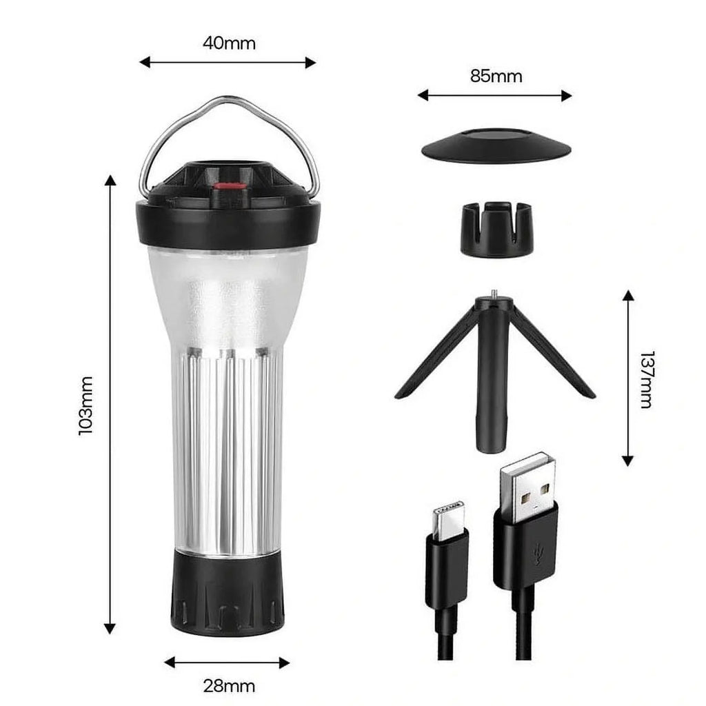 Magnetic 5 Camping Lamp Lantern Zero To Emergency 3000Mah Goal Lantern Led Blackdog Lighting With Flashlights Base Similar Modes