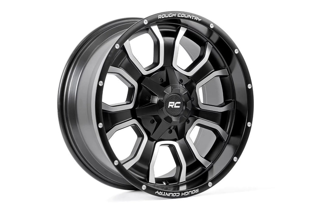 '- Wheel 93201011 Series -18mm 93 8x170 | Country Rough 20x10 | Black Matte |