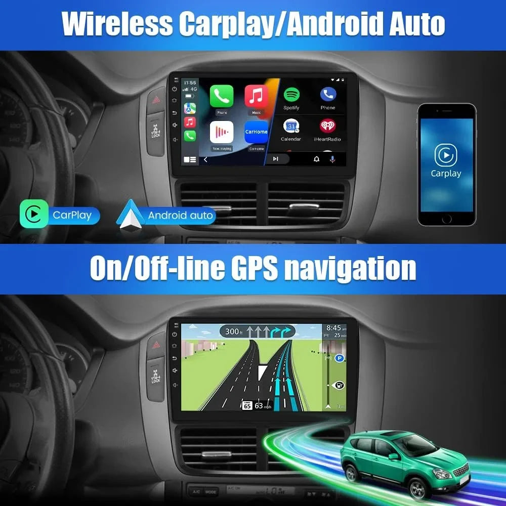 for Android Stereo 2008 2005 2007 Wifi SWC Auto with Honda DSP Bluetooth Car Wireless Radio Pilot Carplay FM/RDS 2006 Awesafe GPS