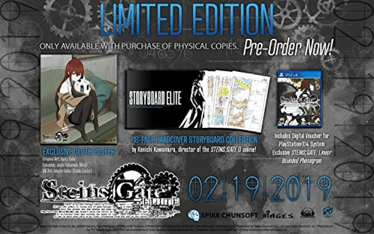 Edition 4 - Limited STEINS;GATE PlayStation ELITE:
