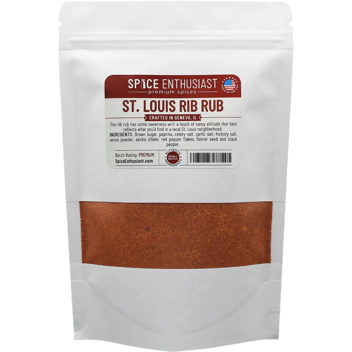 Louis Rib 8 Rub Oz Spice Enthusiast - St.