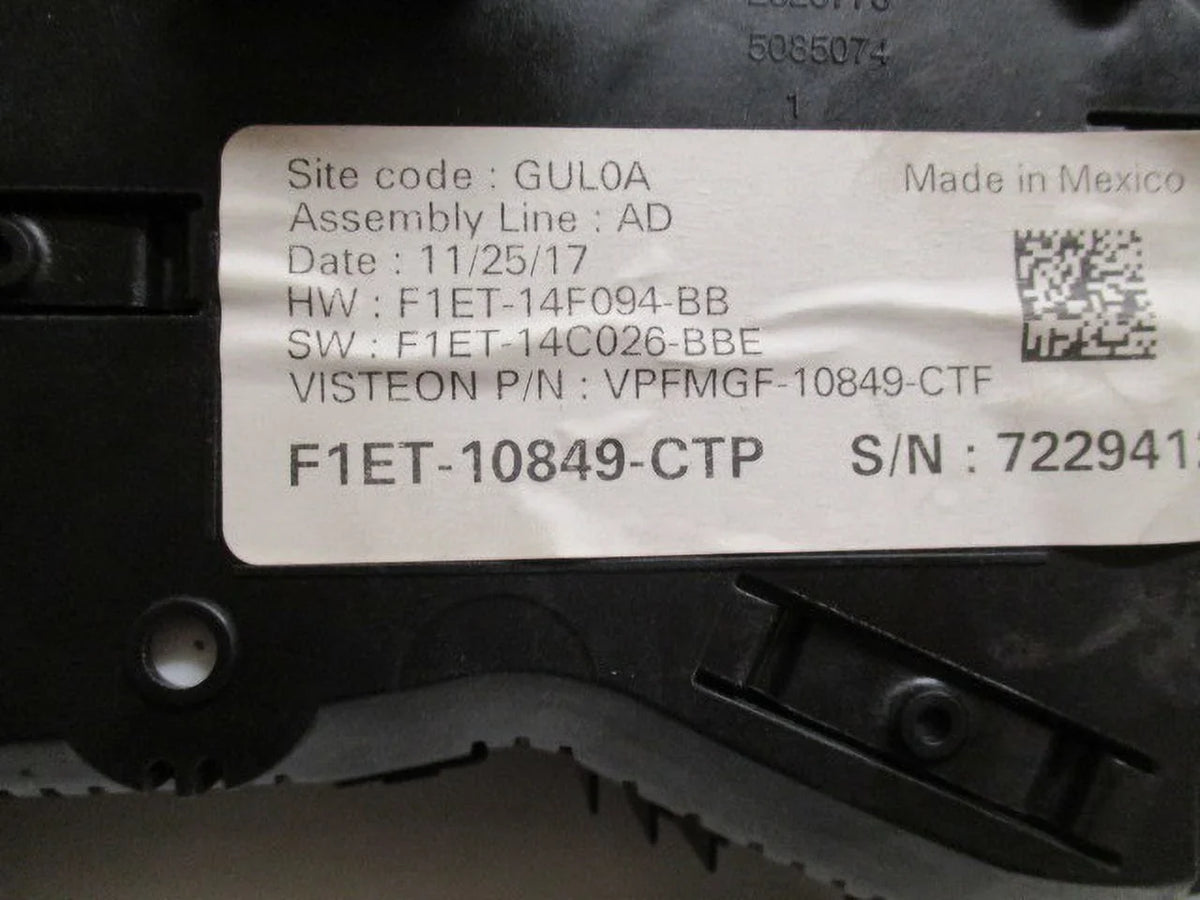 2018 (Good) Focus Speedometer 19K Speedo 2017 Cluster Ford LKQ Pre-Owned OEM MPH
