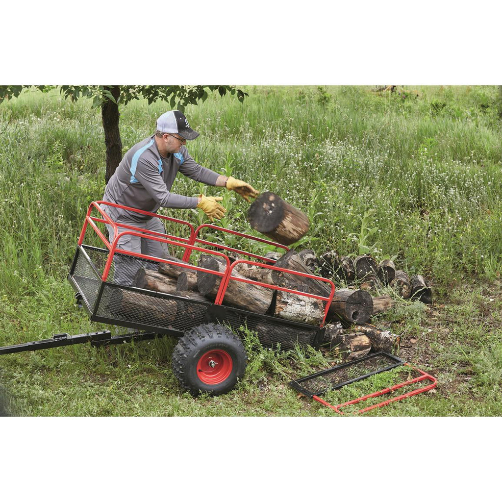 Cargo Duty Carrier ATV Carts Wheels, Trailer, with Gear Guide Utility Heavy