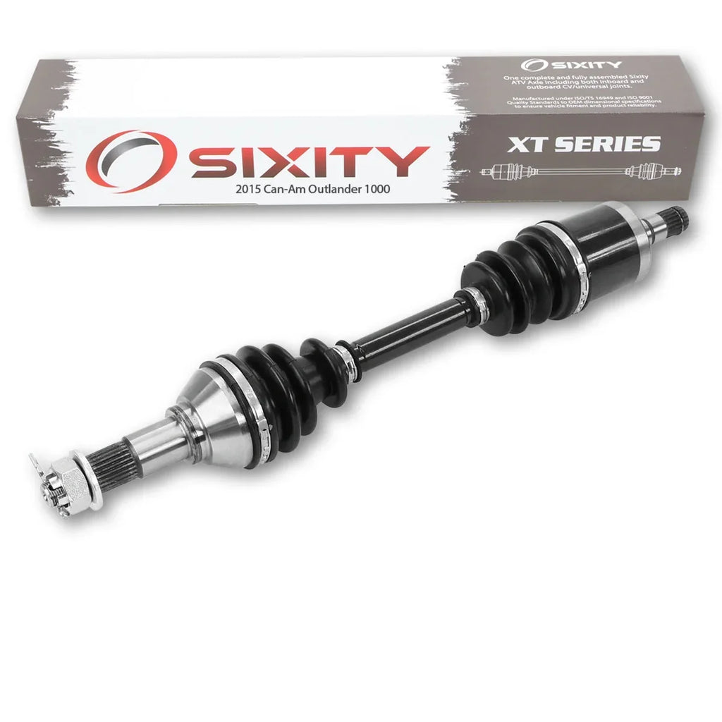 Sixity Front Axle 1000 Outlander - XT 4X4 compatible Left EFI 2015 Can-Am with