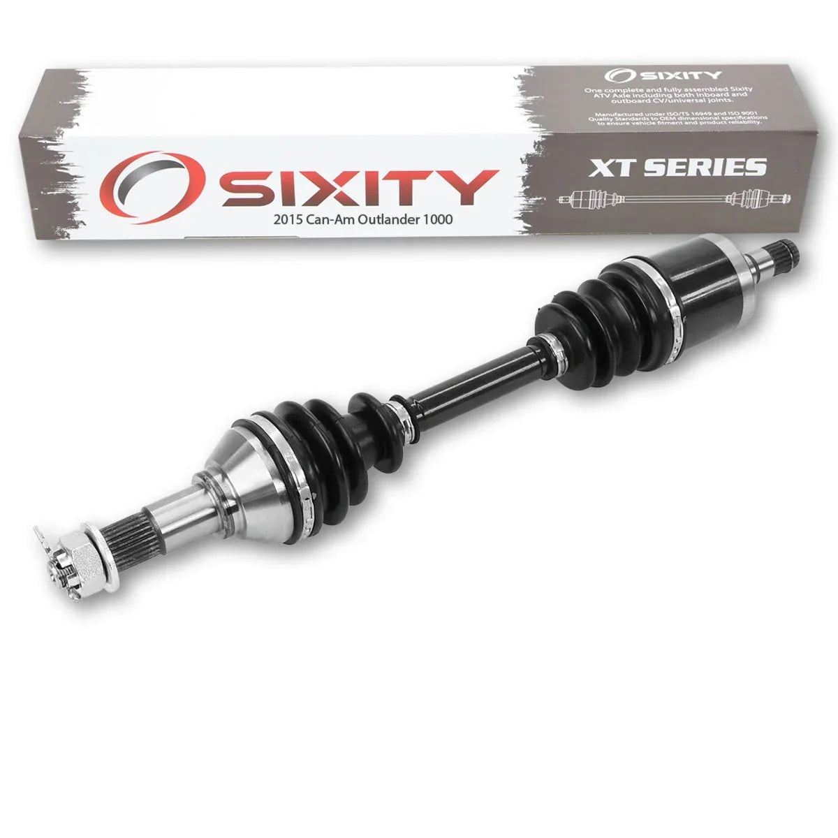 Sixity Front Axle 1000 Outlander - XT 4X4 compatible Left EFI 2015 Can-Am with