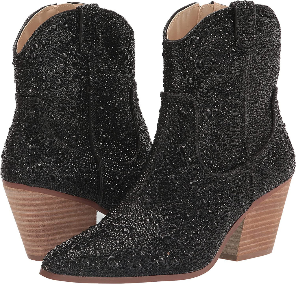 Size Women's Black 11 Betsey Boots M Diva Johnson