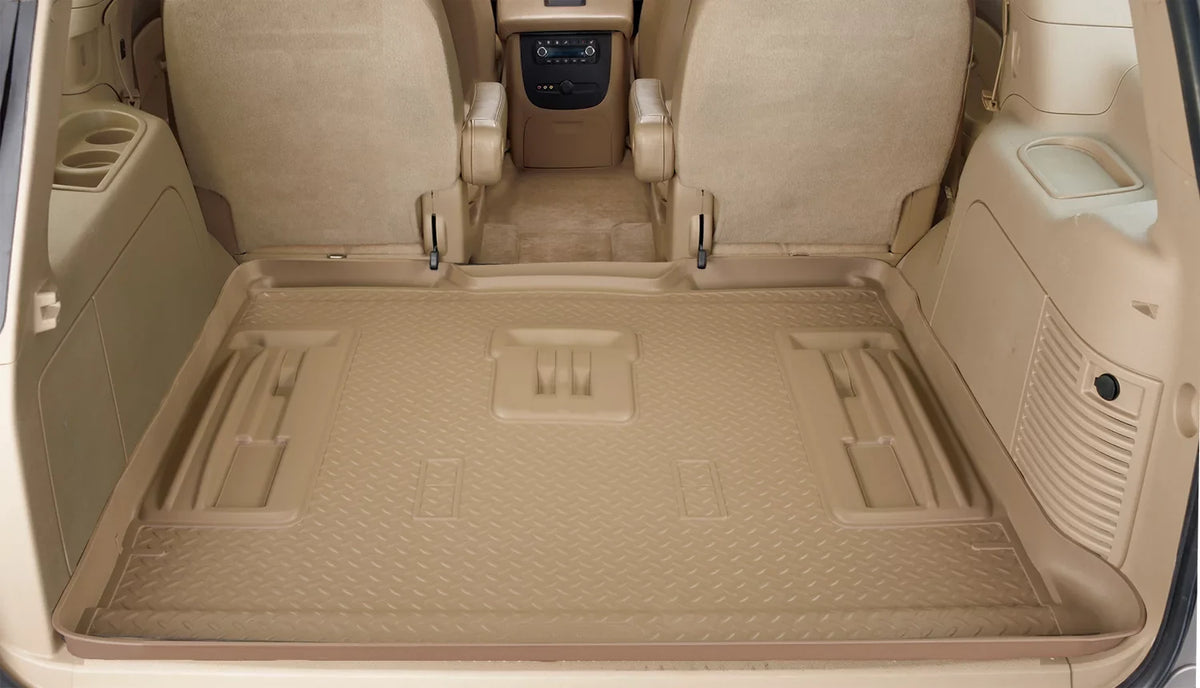 area Classic Black Husky Liner Double Toyota 4Runner Tray Cargo Style option RealTruck Series with Compatible Cargo with Stack Cargo by 2003-2009