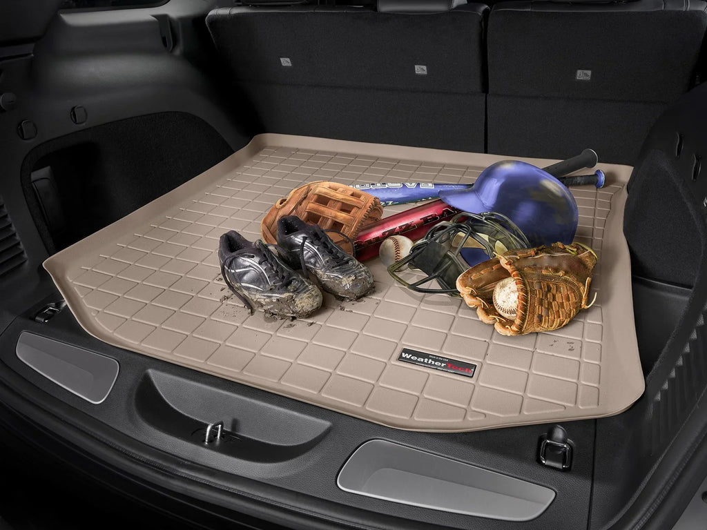 '- In Position, WeatherTech Cargo CR-V 2017-2022 Black Trunk Cargo compatible with Liner Honda Tray Lowest