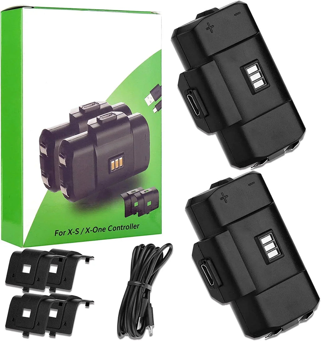 Covers XBox X/S One Rechargeable 4x X/S For Pack Battery Battery Controller Series 8pcs with