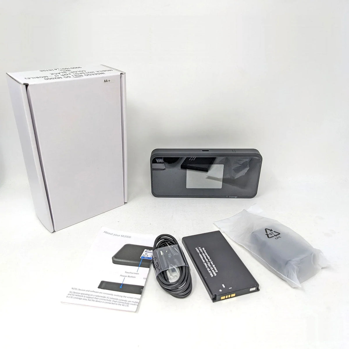 and LTE WiFi 5G Pre-Owned T-Mobile (Like - Hotspot For Black 4G MiFi Inseego M2000 6 Technology New)