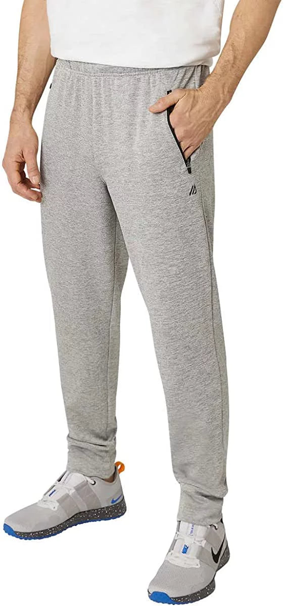 Bauer Performance Mens (Gray,Small) Midweight Eddie Jogger