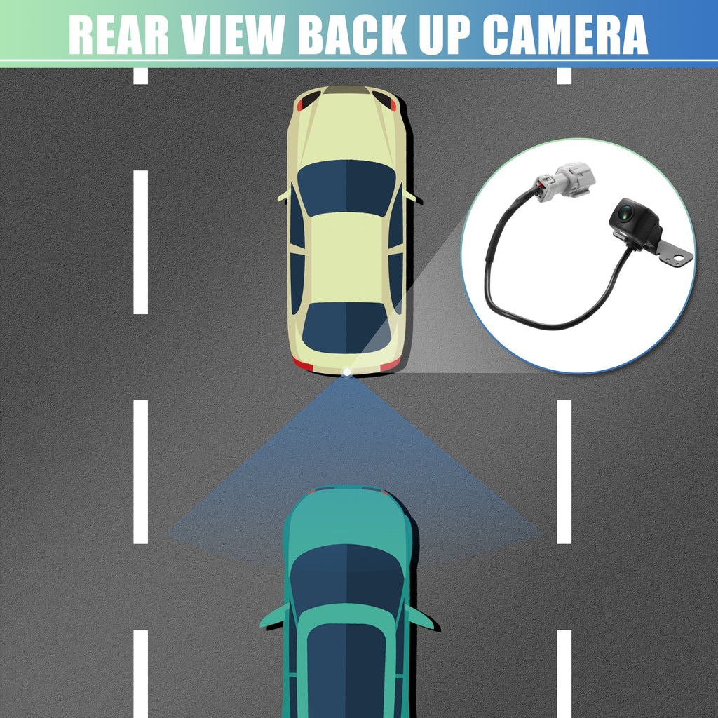 Fe for 95760-2W000-FFF View Santa 95760-2W000 Camera Reverse Up Rear Hyundai Camera Back Sport 95760-2W300 2013-2016