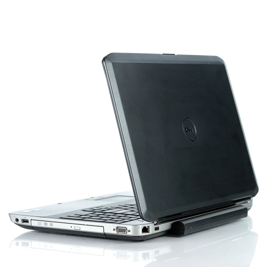 Windows (Used) Core 256GB i7, RAM, Silver DVD-ROM, 10, Dell Intel Laptop, HD, 15.6" PC 8GB