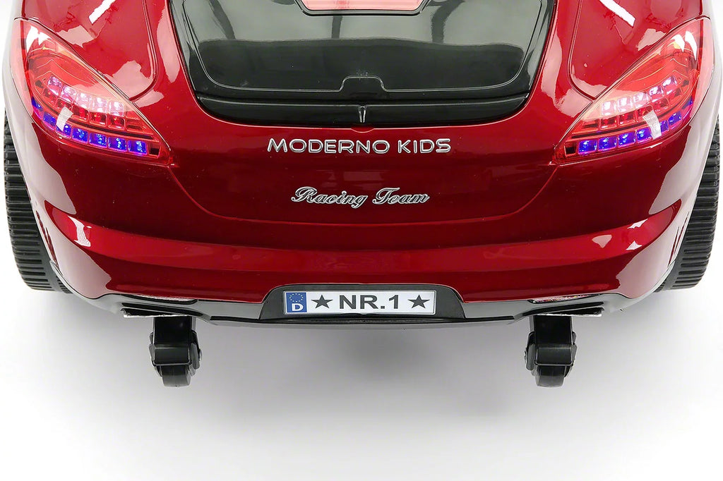 with Cherry Kiddie Ride-On Red Car Remote Parental R/C Kids 12V Roadster | Electric