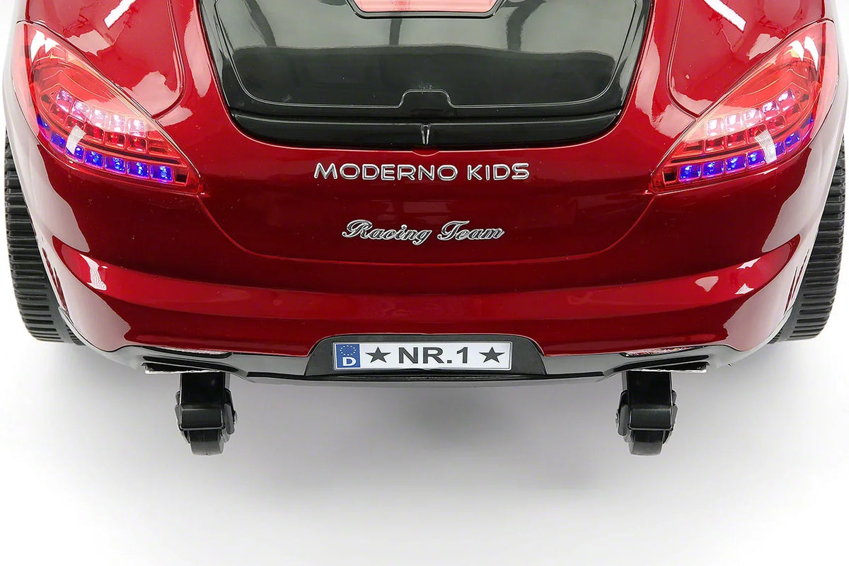 with Cherry Kiddie Ride-On Red Car Remote Parental R/C Kids 12V Roadster | Electric