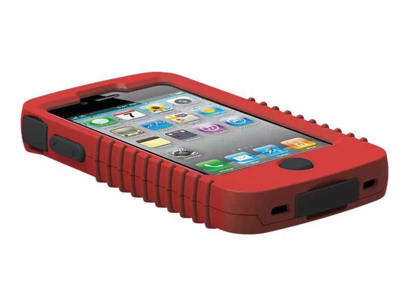 Cyclops 4, Trident 4S for II Series - Protective Apple cell for - red silicone, phone - iPhone case polycarbonate -