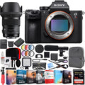 Deco Lens HSM Suite with Gear Sigma Editing E-mount DG 50mm and (ILCE7RM3/B) Microphone Backpack III F1.4 Kit Mirrorless Body ART 42.4MP Interchangeable Bundle Full-frame Lens Sony a7R Camera