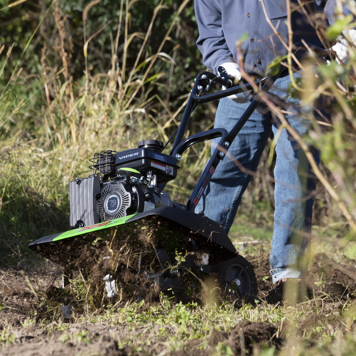 4-Cycle 2-in-1 Tiller/Cultivator Engine, with 79cc TAZZ Viper 35310