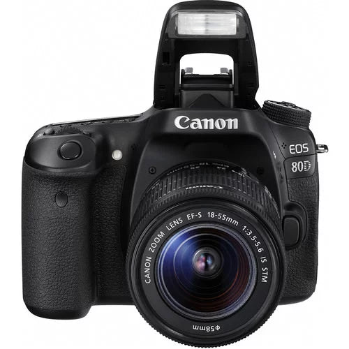 Expo 18-55mm 80D + Canon Kit Camera 64GB Lens EOS DSLR with Advanced