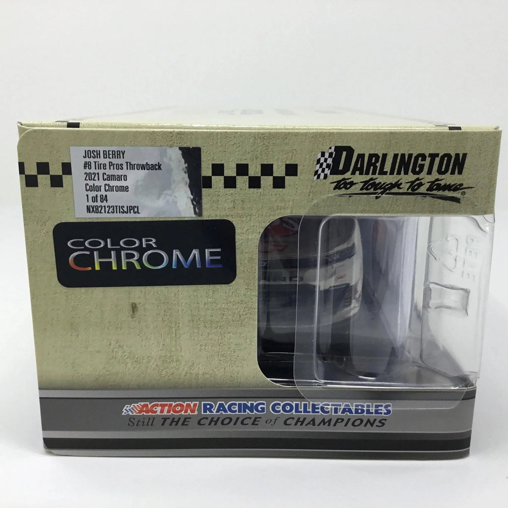 Color Throwback Tire 2021 Chrome Diecast Josh Berry Pros 1:24