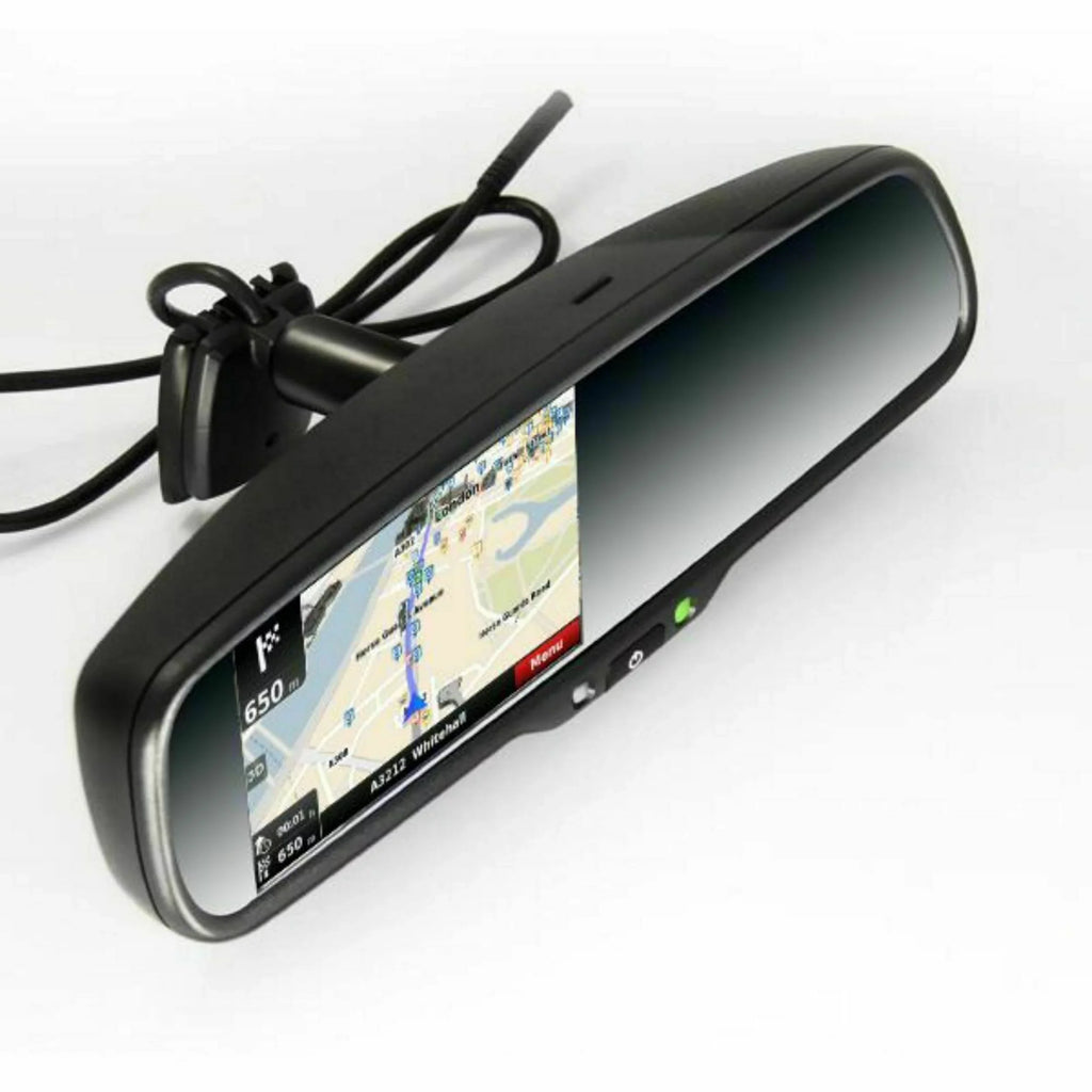 Mount MV436S Rear Universal Car LCD View -Inch Mirror Video 4.3 Monitor Rydeen