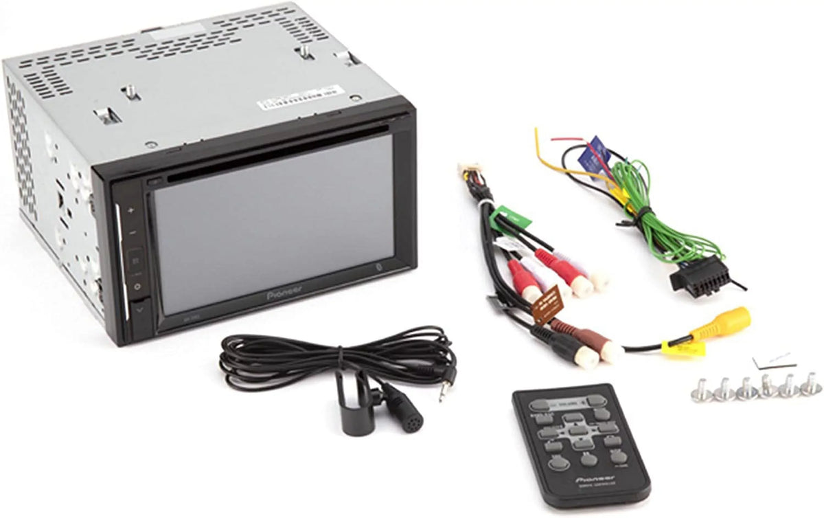 Pioneer Backup License Plate Receiver with AVH-241EX Camera DVD