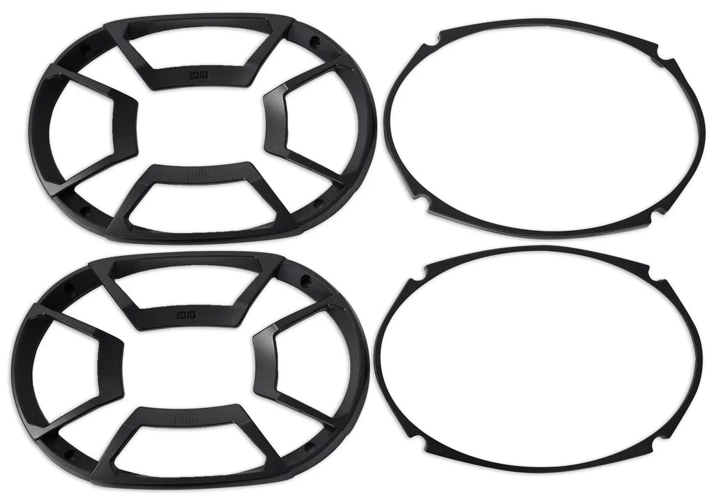 Polk 6X9" Audio DB692 Marine/ATV/Motorcycle/Boat 2) Speakers+Headphones 450w Car