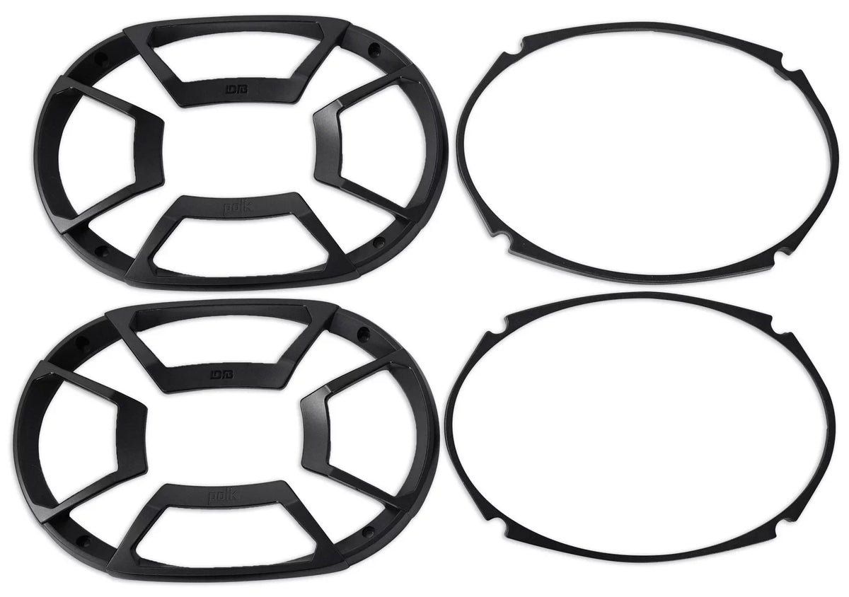 Polk 6X9" Audio DB692 Marine/ATV/Motorcycle/Boat 2) Speakers+Headphones 450w Car