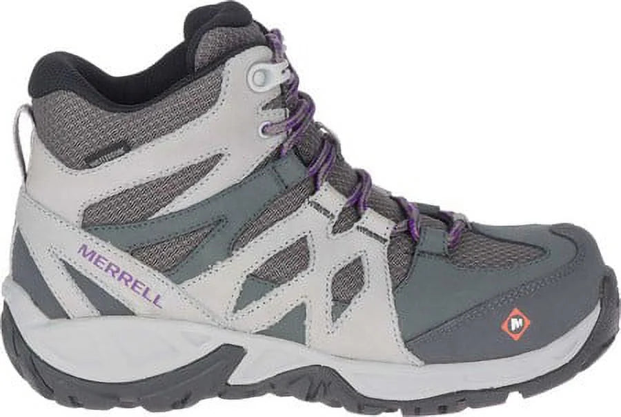 Womens M) (D, Mid 9Medium (M) J099328 Merrell 9D Work Waterproof Boots Siren US
