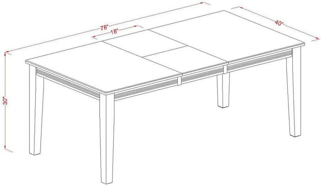 & - East Kitchen Piece Set & Dining 4 Table Chairs 5 West Quincy Table Cherry One Black with - Furniture Room